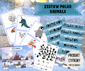 Zestaw Polar Animals + karty pracy w pliku PDF