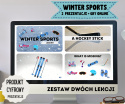 WINTER SPORTS - dwie prezentacje + interaktywne gry PDF/online