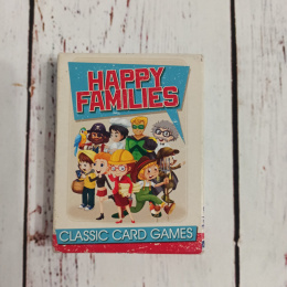 Happy Families karty z rodzinami i zawodami