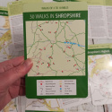 30 walks in SHROPSHIRE w Wielkiej Brytanii - mapy i opisy - giving directions
