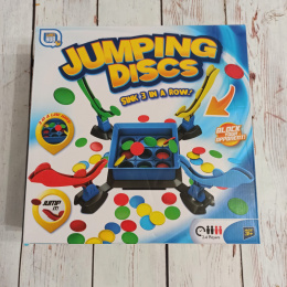Jumping Discs Game - gra z wyrzutniami, 3 in a row