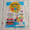 Baby Shark Wipe Clean ABC - książka po angielsku z suchościeralnym markerem
