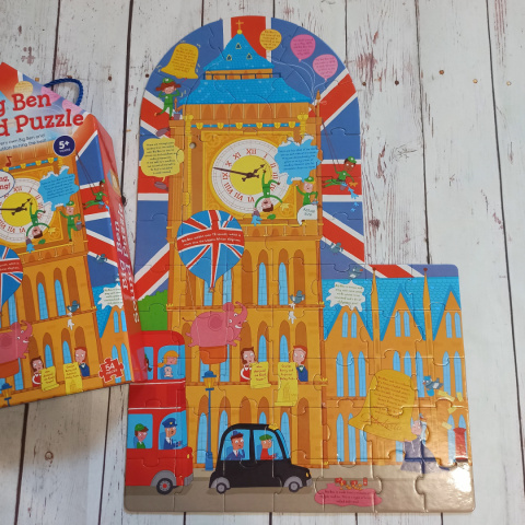 Puzzle Big Ben 49x31 cm Puzzle Big Ben 49x31 cm