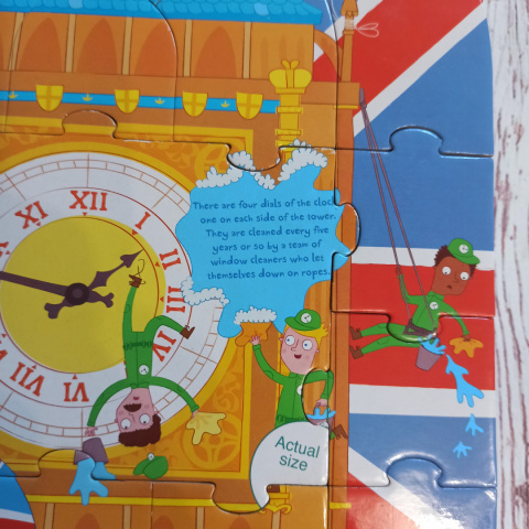 Puzzle Big Ben 49x31 cm Puzzle Big Ben 49x31 cm