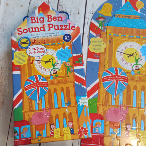 Puzzle Big Ben 49x31 cm Puzzle Big Ben 49x31 cm