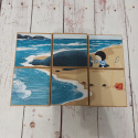 The Storm Whale puzzle blocks bez książki - 6 scenek