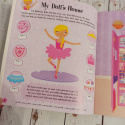 Ballerina Doll's House - książeczka o pomieszczeniach w domu