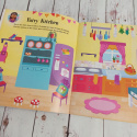 Fairy Doll's House - książeczka o pomieszczeniach w domu
