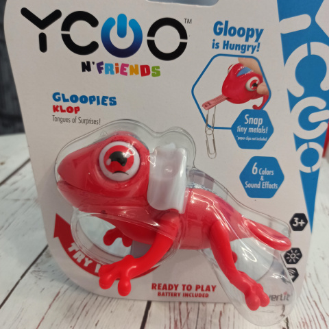 Gloopies interaktywna żaba/kameleon z magnetycznym językiem (4 warianty do wyboru) Gloopies interaktywna żaba/kameleon z magnetycznym językiem (4 warianty do wyboru)