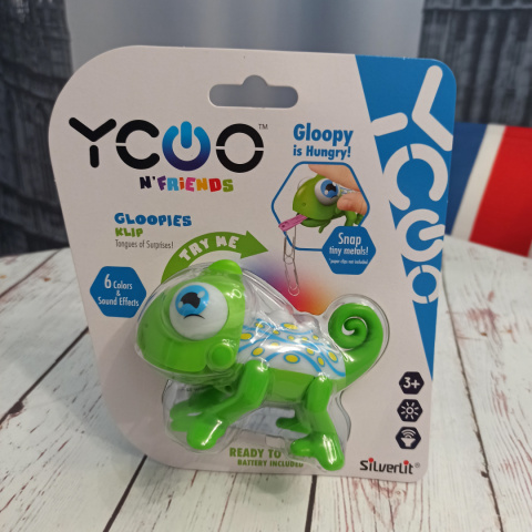 Gloopies interaktywna żaba/kameleon z magnetycznym językiem (4 warianty do wyboru) Gloopies interaktywna żaba/kameleon z magnetycznym językiem (4 warianty do wyboru)