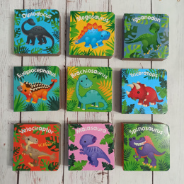 Książeczki Dinosaurs po angielsku (9 tytułów do wyboru)