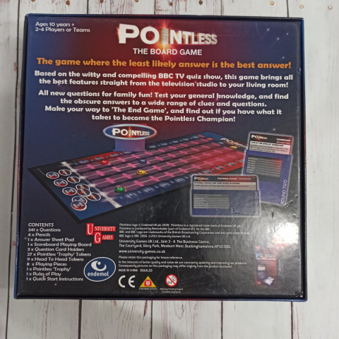 Pointless the Board Game - odwrócona Familiada