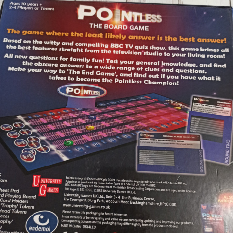 Pointless the Board Game - odwrócona Familiada