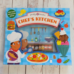 Priddy Books - Chef's Kitchen - książka + elementy do układania