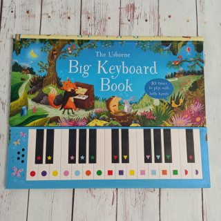 Usborne Big Keyboard Book - grająca książka z pianiniem