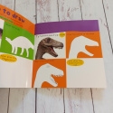 Wipe Clean Activity Dinosaurs + marker suchościeralny