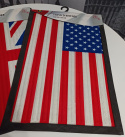 Wycieraczka/mini dywanik flaga USA 59x39 cm