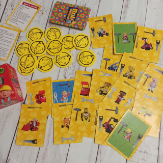 BOB THE BUILDER - card game MEMORY, DOMINOES