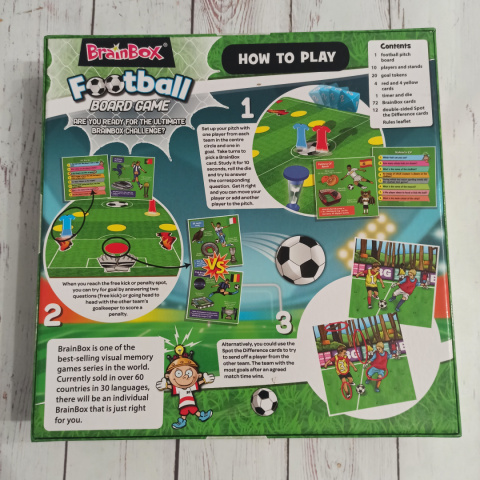 BrainBox Football Board Game BrainBox Football Board Game