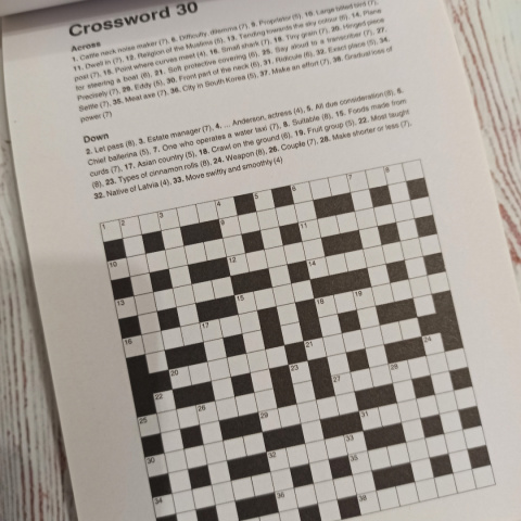 GRAB AND GO CROSSWORD