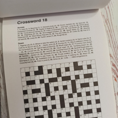 GRAB AND GO CROSSWORD