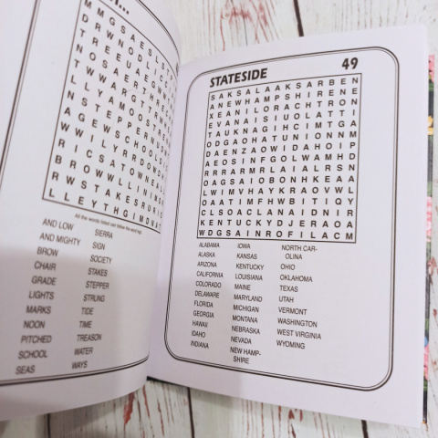 POCKET WORDSEARCH PUZZLE