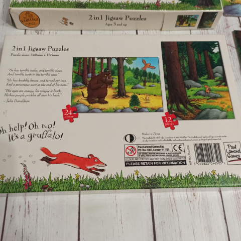 Puzzle The Gruffalo 2 in 1 Puzzle The Gruffalo 2 in 1
