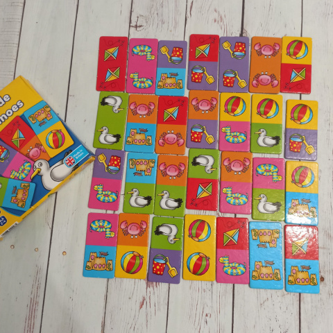 SEASIDE dominoes ORCHARD TOYS SEASIDE dominoes ORCHARD TOYS