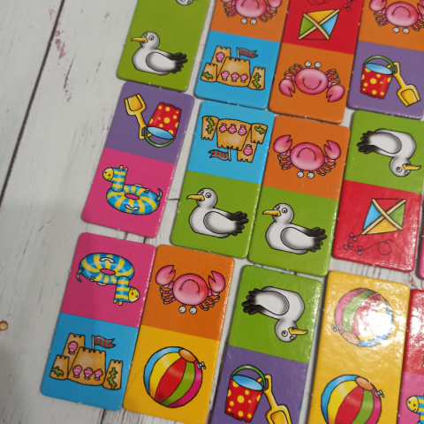 SEASIDE dominoes ORCHARD TOYS SEASIDE dominoes ORCHARD TOYS