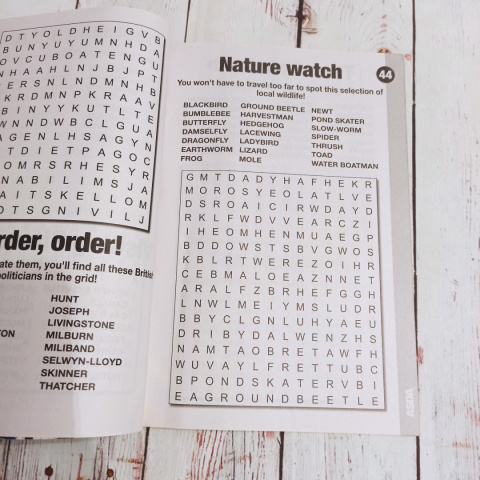 Wordsearch ASDA