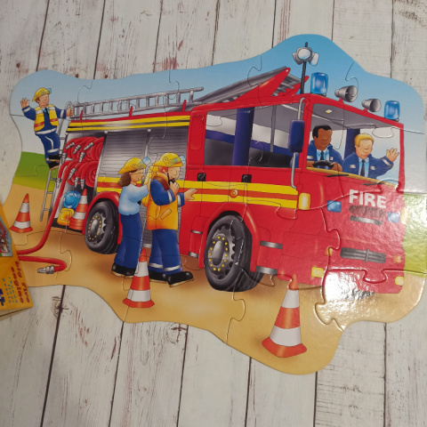 Puzzle XL Big Fire Engine Orchard Toys