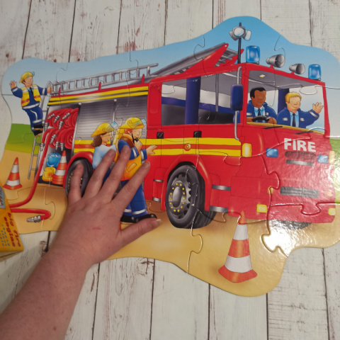 Puzzle XL Big Fire Engine Orchard Toys