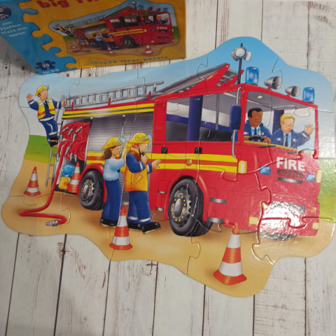 Puzzle XL Big Fire Engine Orchard Toys