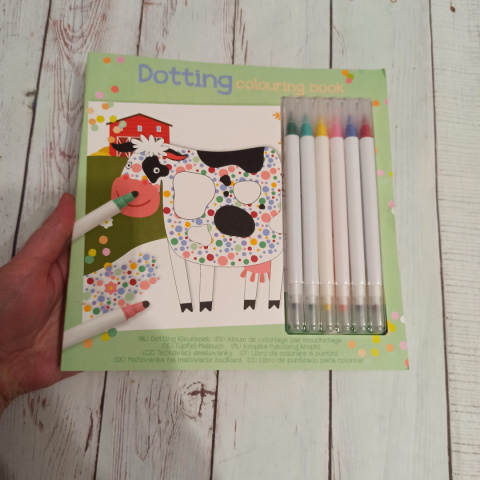 Dotting Coloring Book FARM Dotting Coloring Book FARM