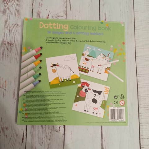 Dotting Coloring Book FARM Dotting Coloring Book FARM