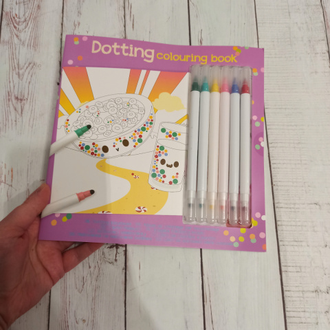 Dotting Coloring Book FOOD Dotting Coloring Book FOOD