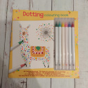 Dotting Coloring Book WILD ANIMALS