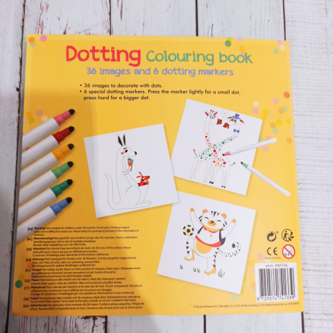 Dotting Coloring Book WILD ANIMALS Dotting Coloring Book WILD ANIMALS