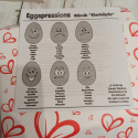 Eggspressions - zestaw drewnianych jajek z emocjami + książka