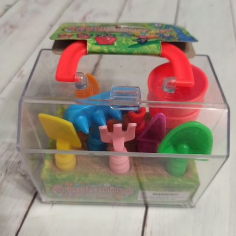 Gardening Playset - zestaw mini ogrodnika do sensorycznych zabaw - NOWY