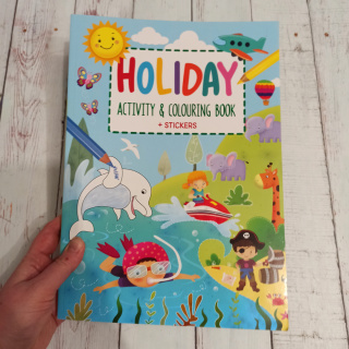 Holiday Activity and Colouring Book