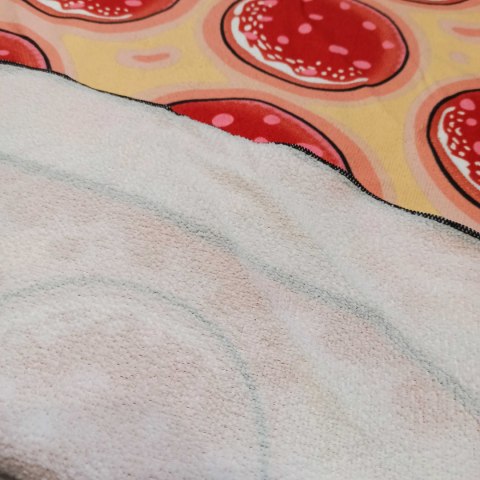 PIZZA mata XXL z materiału PIZZA mata XXL z materiału