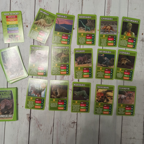 TOP TRUMPS - Dinosaurs