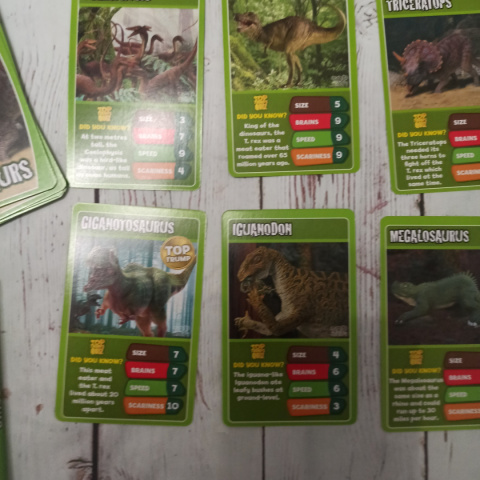 TOP TRUMPS - Dinosaurs