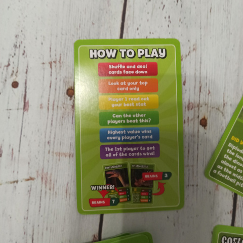 TOP TRUMPS - Dinosaurs