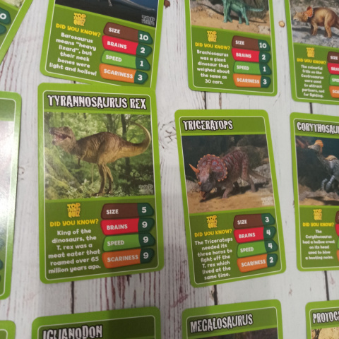 TOP TRUMPS - Dinosaurs