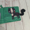 Baby Touch Tails sensoryczna książeczka z ogonkami zwierząt