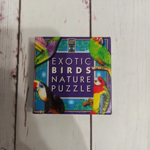 Exotic Birds Nature Puzzle - układanka logiczna