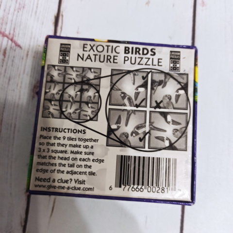 Exotic Birds Nature Puzzle - układanka logiczna Exotic Birds Nature Puzzle - układanka logiczna