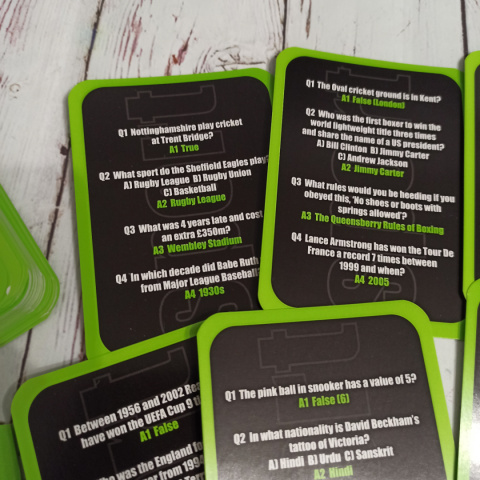 Gra Sport Trivia Cards